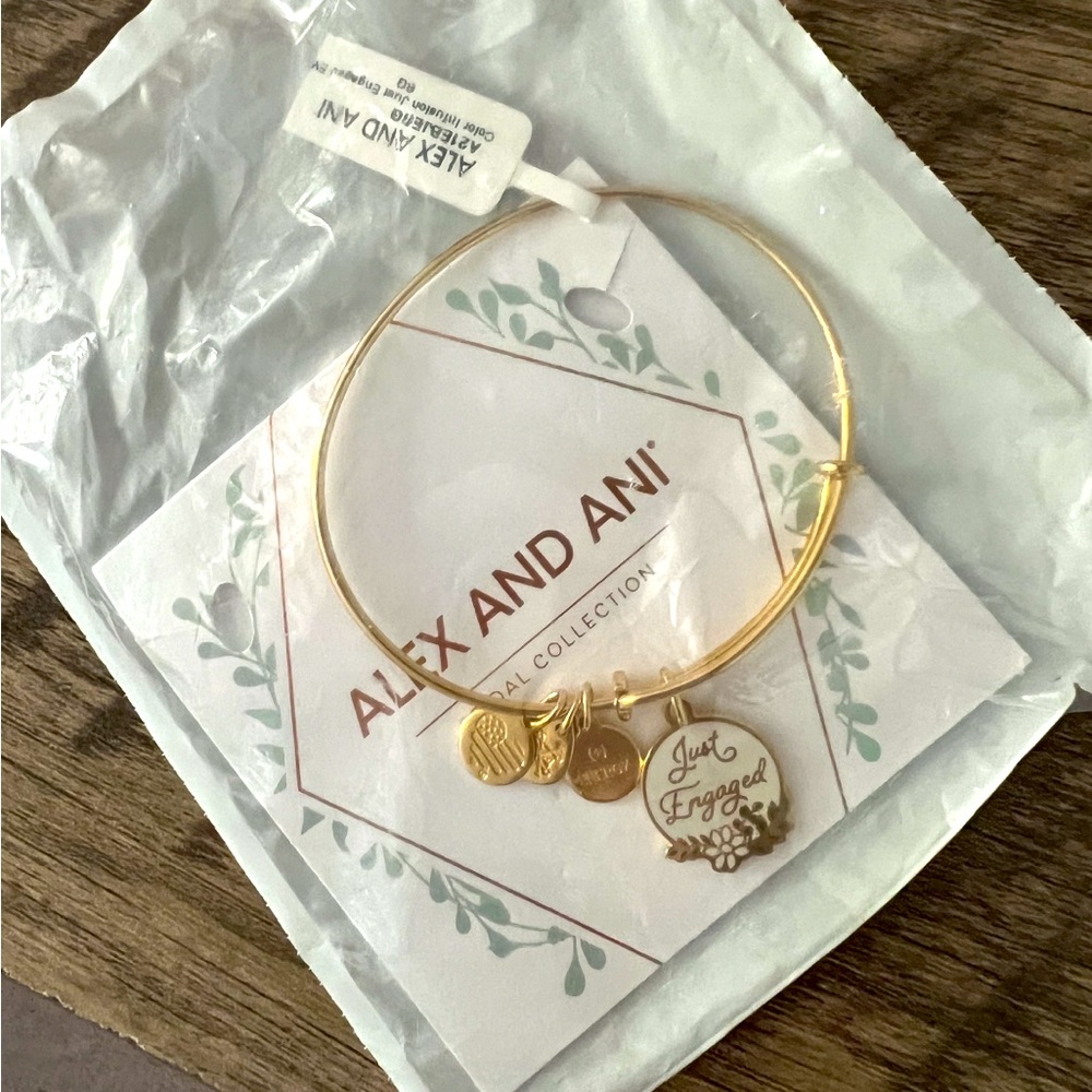 Alex and Ani Bangle - Just Engaged